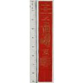 Vintage: red leather bookmark - Old Blacksmith'...