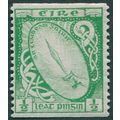 Ireland 1934 ½d bright green Imperf x perf 14 W...