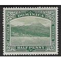 DOMINICA 1908-20 WMK MULTI-CROWN CA SIDEWAYS ½d...