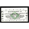 Railway Platform Ticket CHARING CROSS No.2 BRB(...