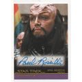 SIGNED CARD - QUOTABLE STAR TREK MOVIES PAUL RO...