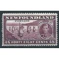 Newfoundland 1937 SG267 48c Slate & Purple Coro...