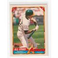 1990 Ames All Stars Rickey Henderson baseball c...