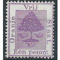Orange Free State 1894 SG68 1d Purple Mounted M...