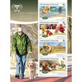 TOGO 2014 SHEET MNH DOGS IN HUMANS LIFE CHIENS ...
