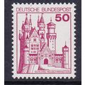 GERMANY 1977 CASTLES 50pf VALUE MNH SG1808b