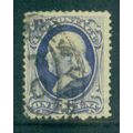 Used 182 1c Benjamin Franklin Just Clears M00354