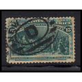 Used 238 15c Announcing His Discovery Fine K1205