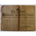 WORLD WAR 1 ENDS The State NOVEMBER 11 , 1918 N...