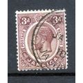 JAMAICA 1912 SG 62 3d PURPLE / YELLOW FINE USED#3