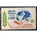 US Stamp #1576 mint: 1975 10c World Peace throu...