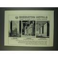 1960 Sheraton Hotels Ad - Sheraton-Dallas, King...