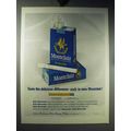 1960 Montclair Cigarettes Ad - Delicious Difference