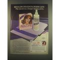 1985 Revlon Perm Life Ad - Longer Lasting Perm