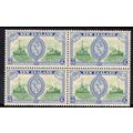 NEW ZEALAND Sg673 5d block of 4 mint never hing...