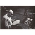 Igor Stravinsky Reading Newsweek Magazine In Ne...