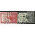 1954 Michel 33/34 - fine used (o)