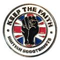 Keep The Faith British Scooterist Fist MOD Scoo...