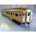 HO Scale Lambert 830 ATSF Brass Lounge Car 4115
