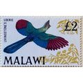Malawi QEII 1968 Birds £2 Knysna Turaco Loerie ...