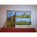 multiview, CORFE CASTLE, DORSET used postcard b...
