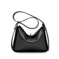 Women Genuine Leather Shoulder Bag College Tote...