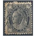 Canada 1897.SG142 1/2c Black Fine Used.