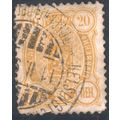 Finland 1889 - SG150 - 20p yellow - Arms - used