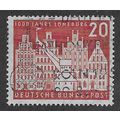 GER 1956 20pf '1000TH ANN OF LUNEBURG' FINE USE...