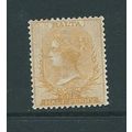 malta stamps sg18 sg 18 yellow orange hm aged gum