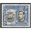 Grenada 1941 SG161a 2/- Black & Ultramarine Per...