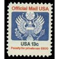 O129 13c Eagle Fine MNH G0556