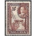 Nigeria 1936 SG36 1 1/2d Brown Unmounted Mint ....