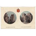 Isle of Man IOM 1909 H Hough Multivew Postcard