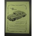 1951 Singer Motors 1500 Car Ad - It Looks A Good Car