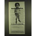 1978 Christian Children's Fund Ad - Read This