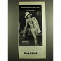 1971 Peck & Peck Swimsuit Ad - Surfacing right now at Peck & Peck.