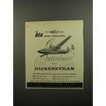 1952 BEA British European Airways Ad - BEA fly regally in Europe