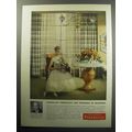 1957 Owens-Corning Fiberglas Advertisement - forecasts the fashions in windows