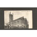 Postcard Cornwall Lanlivery Church