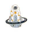 Spaceman Pin Badge Enamel 2.8 cm x 3.0 cm Fun C...