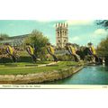 Magdalen College from Isis, Oxford, Oxon, Denni...