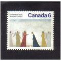 1974 canada christmas 6c mm sg792