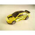 hotwheels ford focus 08 J/RD #1 (yellow). good ...