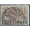 Nyasaland 1934 SG115 1d Brown Fine Used...