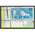 GER 1995 100pf 'CARALO WILHELMINA UNI' (CORNER ...