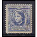 862 5c Louisa Alcott Fine MNH KA2387