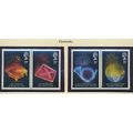 Great Britain Stamps Scott #1253a & 1255a, Mint...