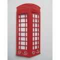 6 x Tattered Lace Die Cuts Telephone Box in Red