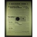 1937 Hercules Powder Ad - Safe and accurate loading demands uniform components